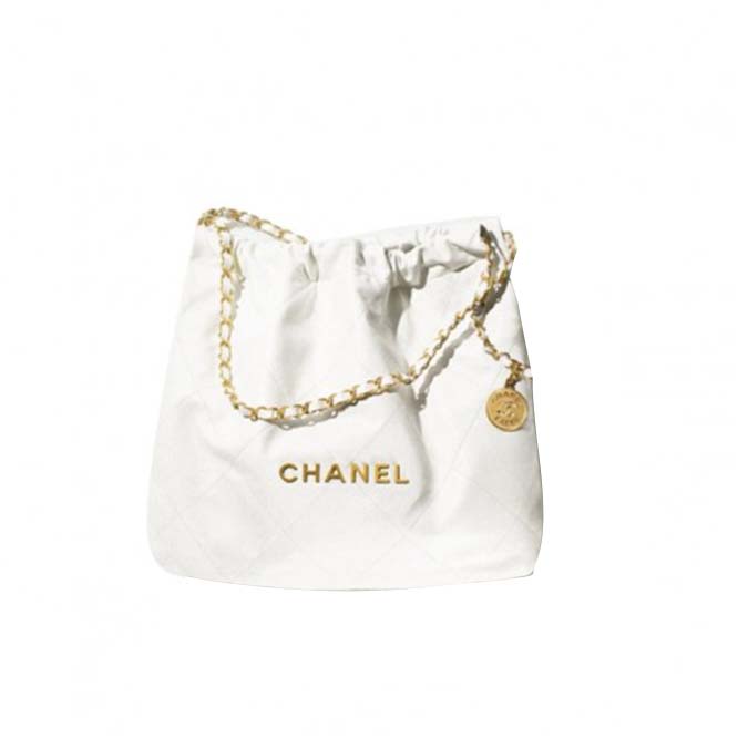 CHANEL 22 HANDBAG GOLD HARDWARE AS3261 B08037 10601 (42*39*8cm）